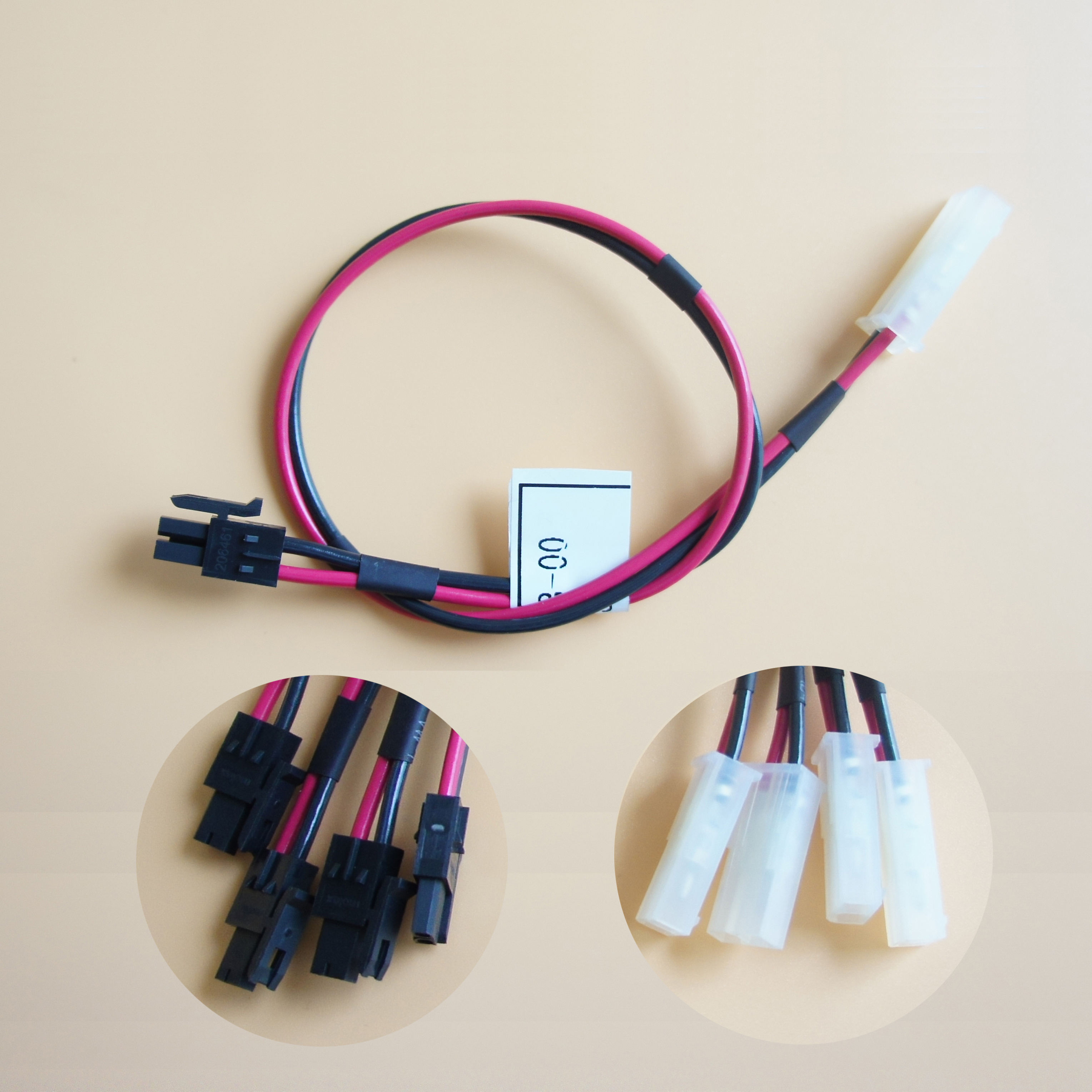 Custom Molex AMP TE JST 1.0mm 1.25mm 1.5mm 2.0mm 2.54mm Wire Harness