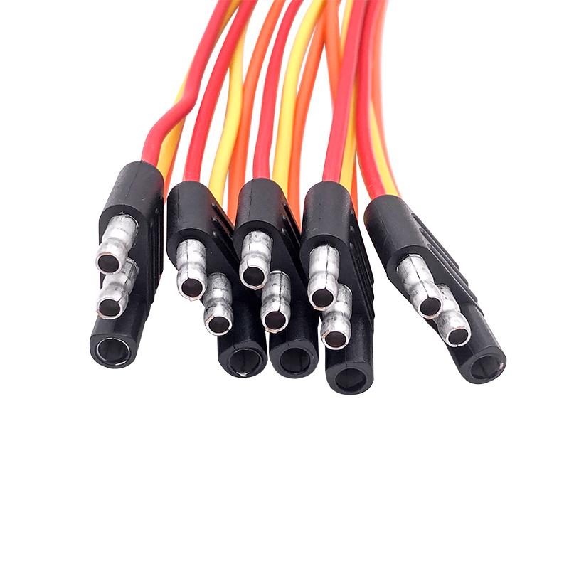 Custom SAE Trailer Plug and Bullet Connector Wiring Harness