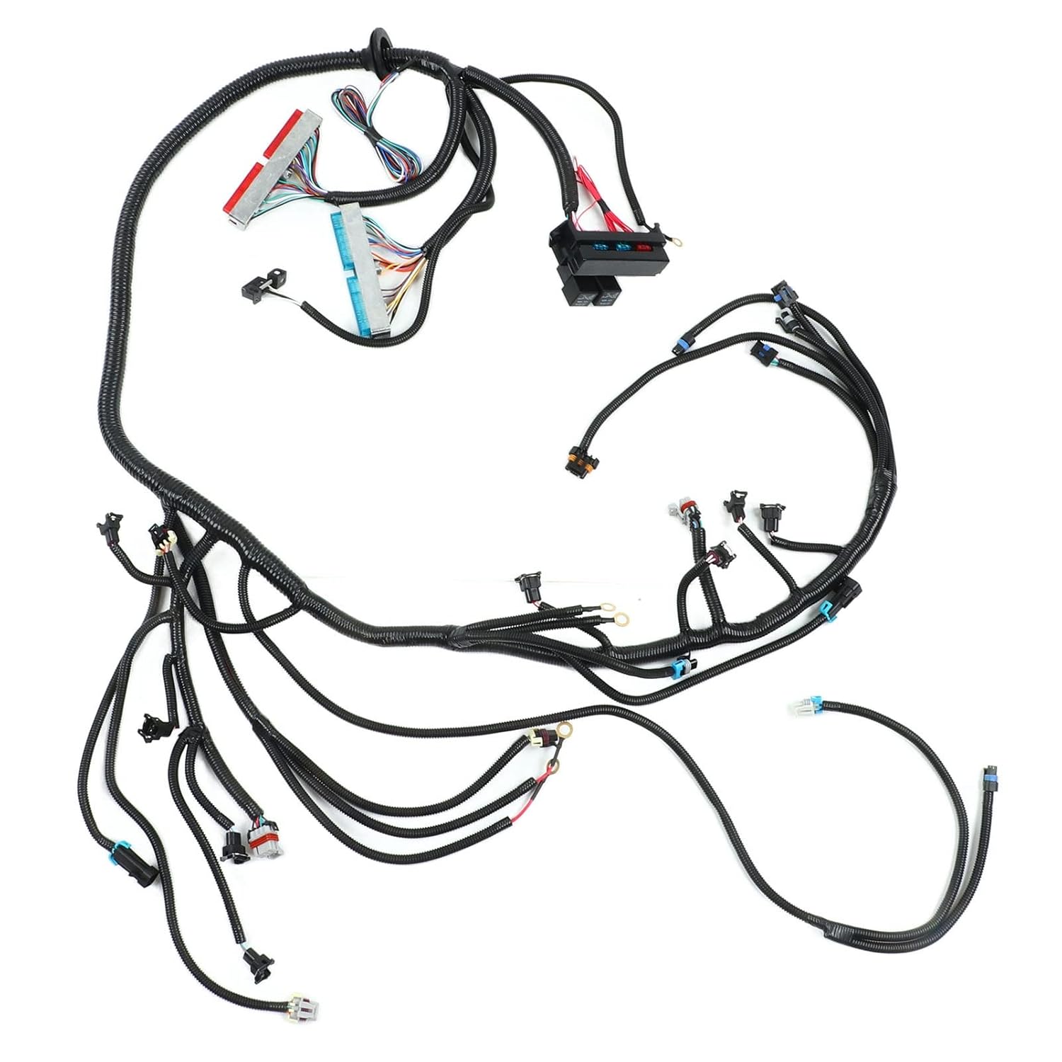 Customizable Automotive Engine Fuel Injection Wiring Harness