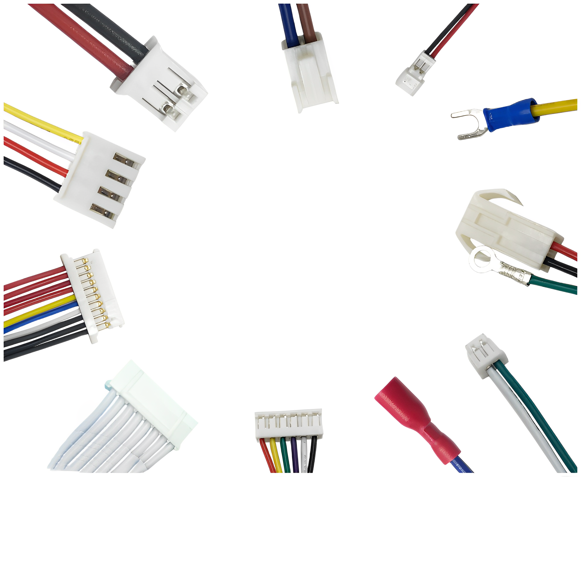 Customized JST TE Molex Customized 1.0 Jst Gh 1.25 Wire 2.5mm Electric Cable House Wire for Home Appliance