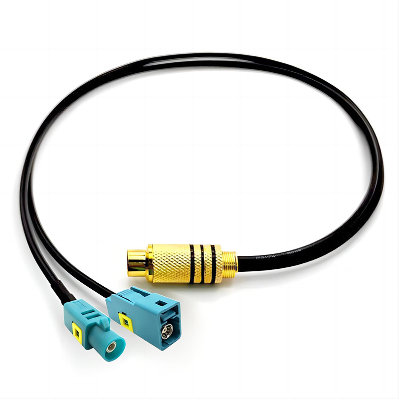 FAKRA Adapter Splitter Video RCA Cable for Automotive Multimedia