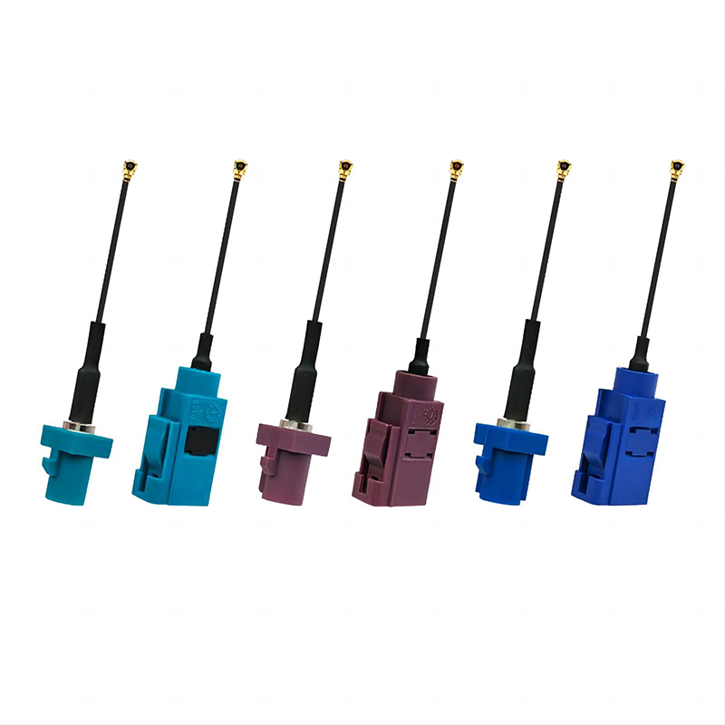 FAKRA Code C Female to IPEX/U.FL RF Coaxial Pigtail Cable