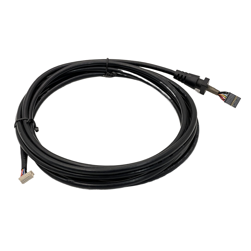 2mm Pitch Wire to Board Connector to Receptacle Housing Dual Row Terminal 22 AWG Wire Harness