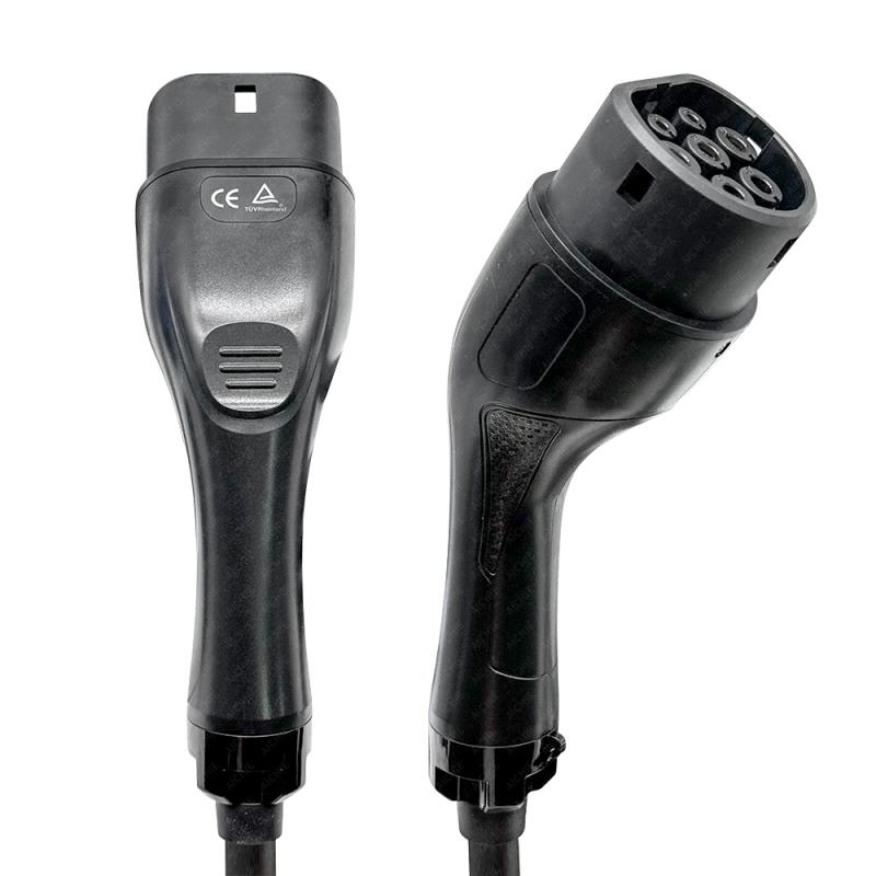 High Quality Portable EV Car Charger 7kw 32A Type 2/GBT Adjustable Cable