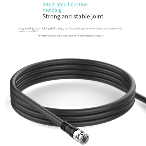 Industrial RF Coaxial Cable Harness with BNC Connectors