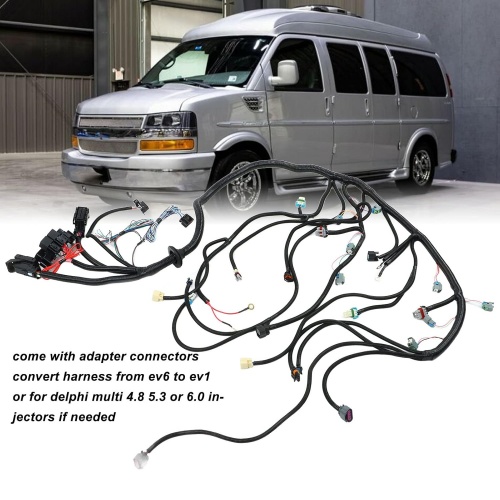 LS Standalone Engine and Gearbox Wiring Harness for 6L80E GM LS Swap Wiring Harness