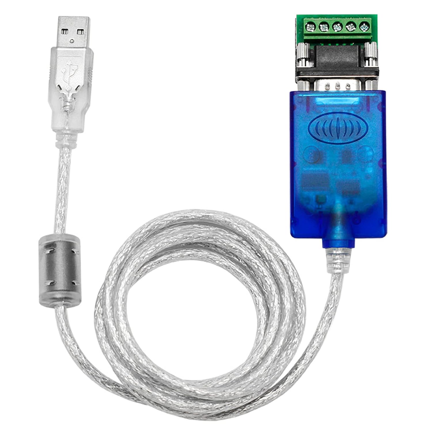 OEM USB to RS232 RS485 RS422 DB9 Serial Converter Cable with Terminal Block and FTDI/PL2303 Chip