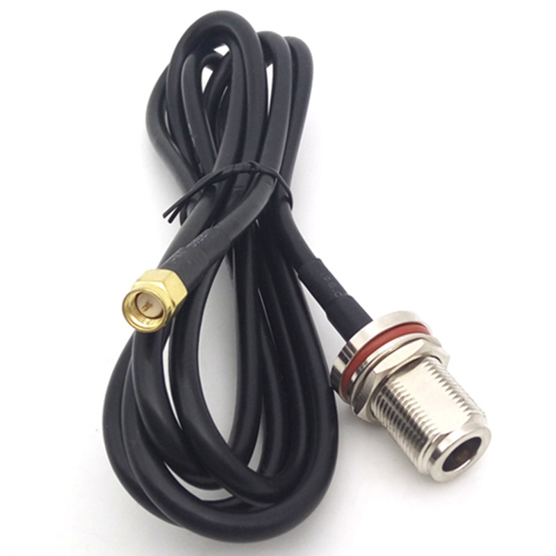 SMA Male to N Female Bulkhead RG58 Extension Cable 5m for WiFi Booster Antenna