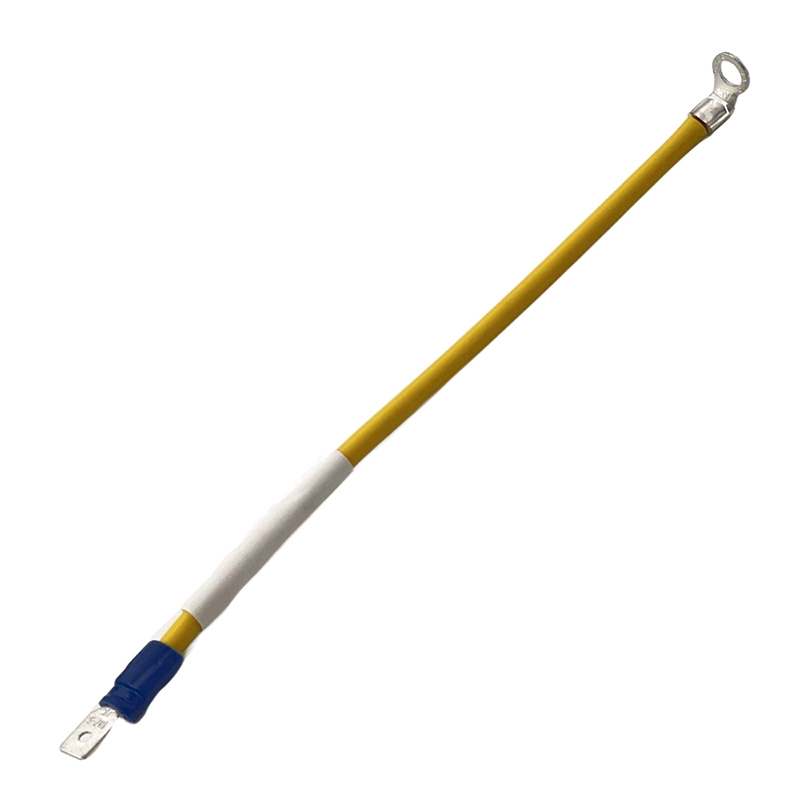 Substation 14Awg Ground Cable Junction Plug Connector Blocks Power Ring Tongue Blade Terminal Joint Lugs Harness Cable