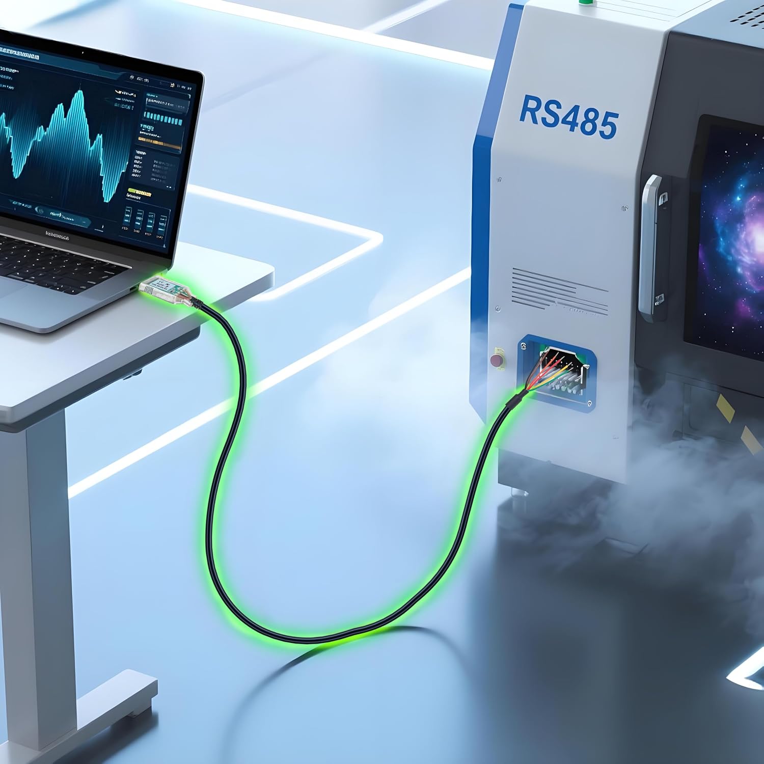 USB-RS485-WE-1800-BT USB to RS485 Serial Cable 6 Feet UART Converter
