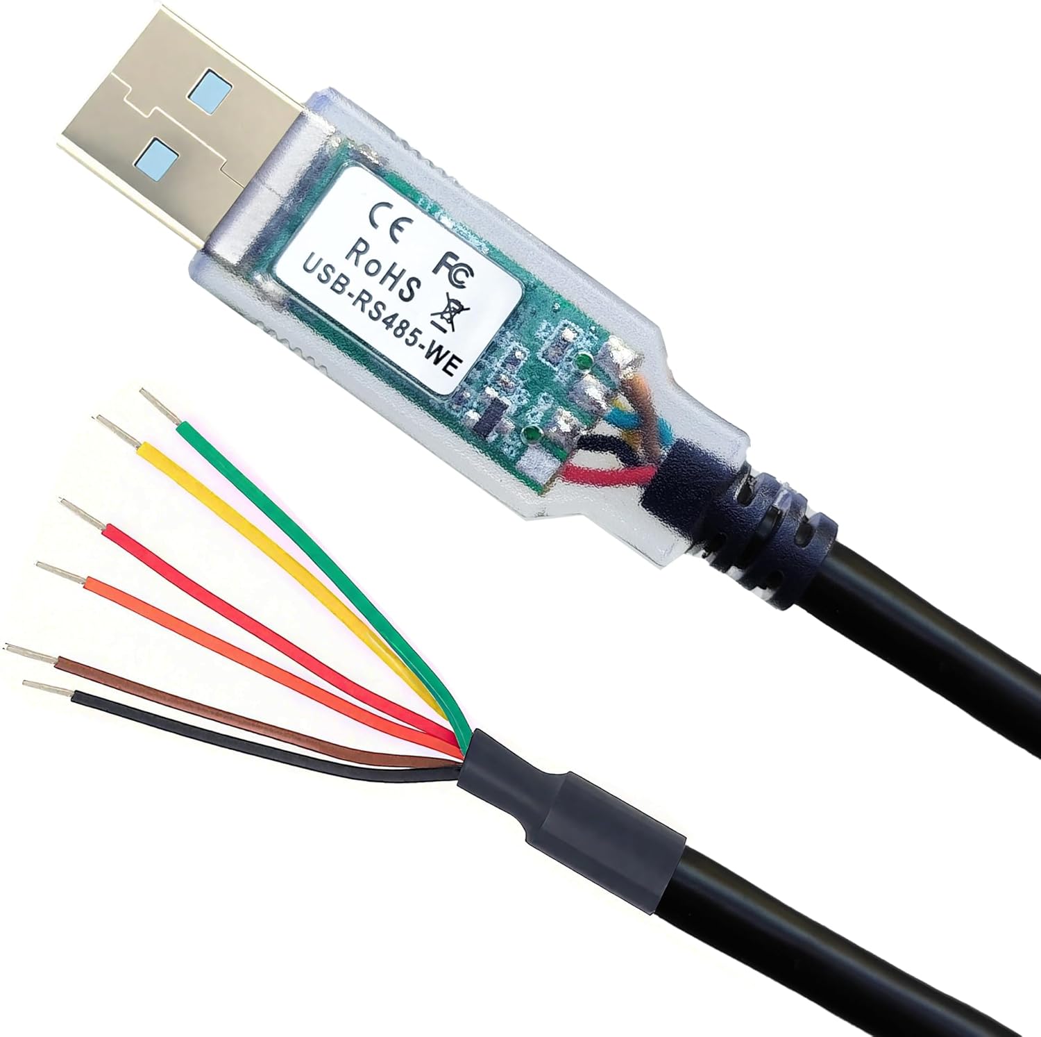 USB-RS485-WE-1800-BT USB to RS485 Serial Cable 6 Feet UART Converter