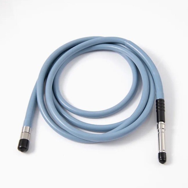 Endoscope With Fiber Optic Integration For Medical Wire Harness