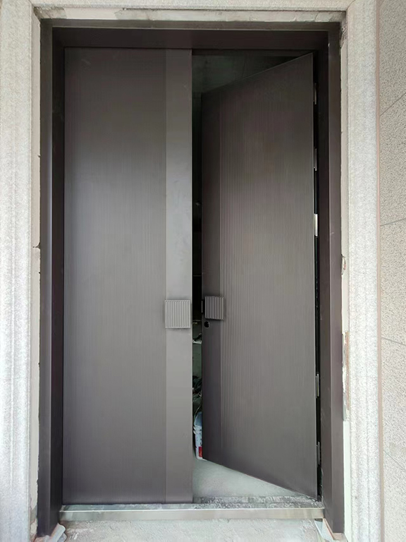 上海别墅铸铝门定制入户门