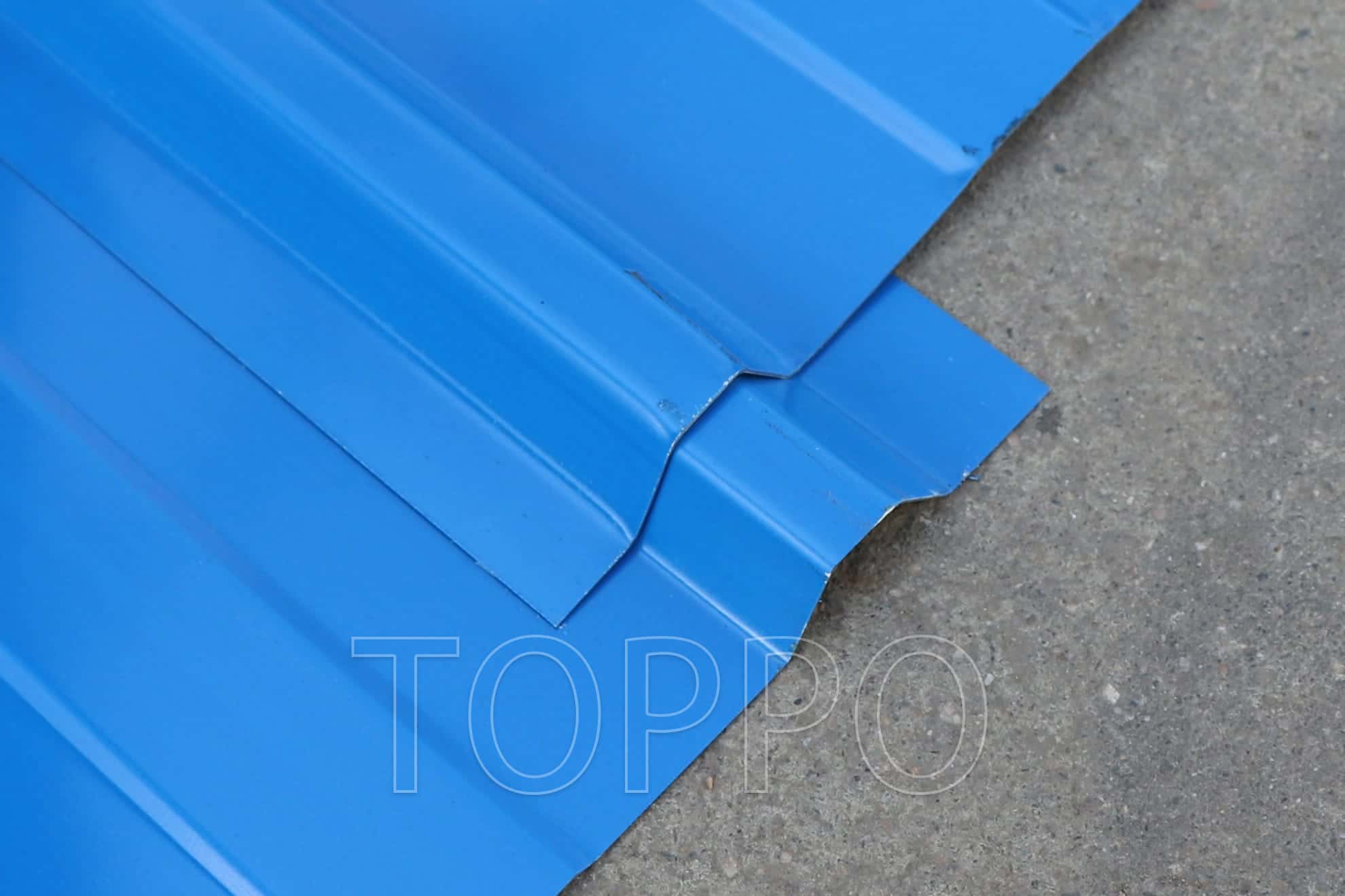 Precision Trapezoidal Sheet Roll Forming Machine for Roofing Applications