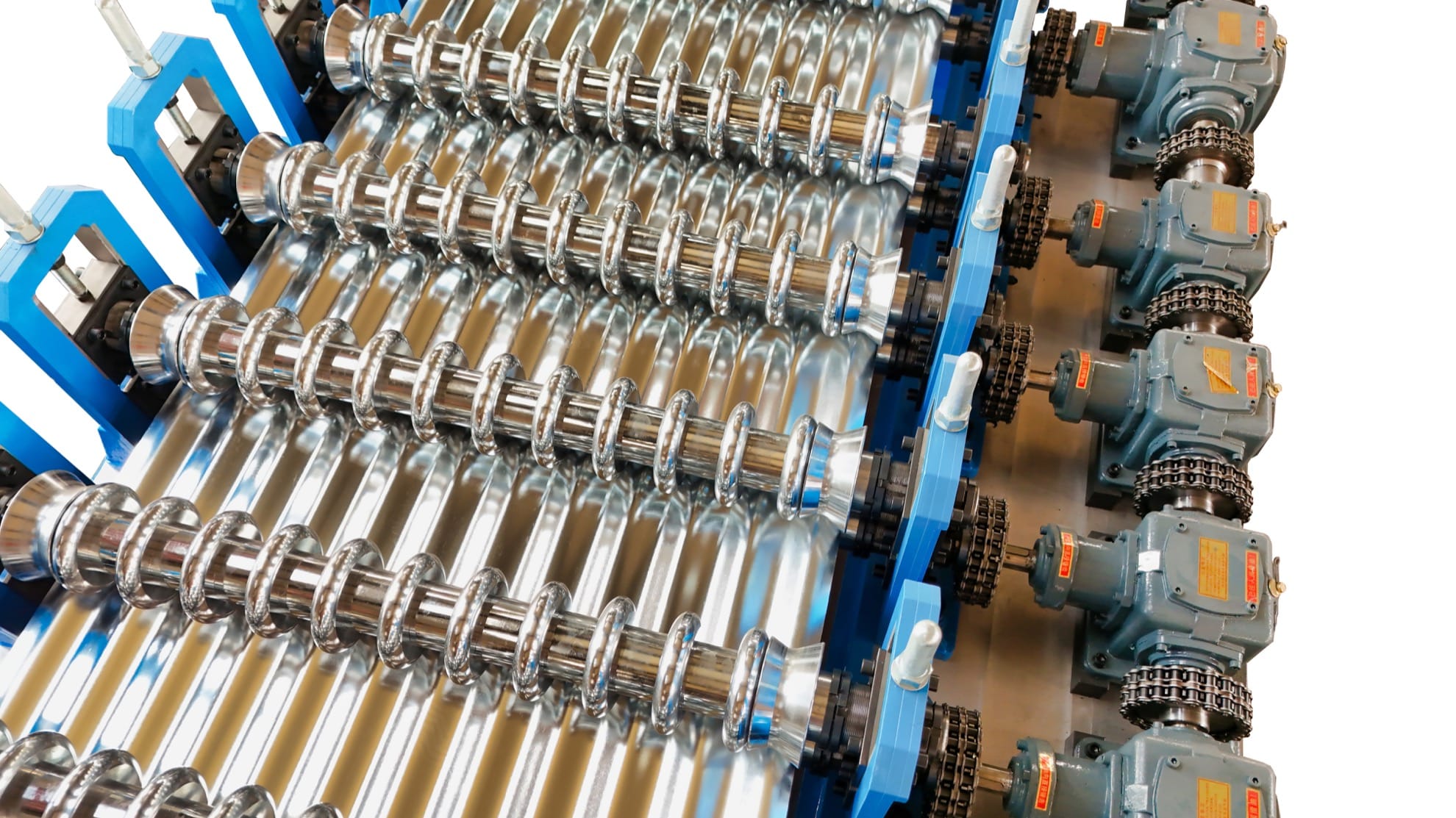 Corrugated Sheet Roll Forming Machine with PLC Touch Screen