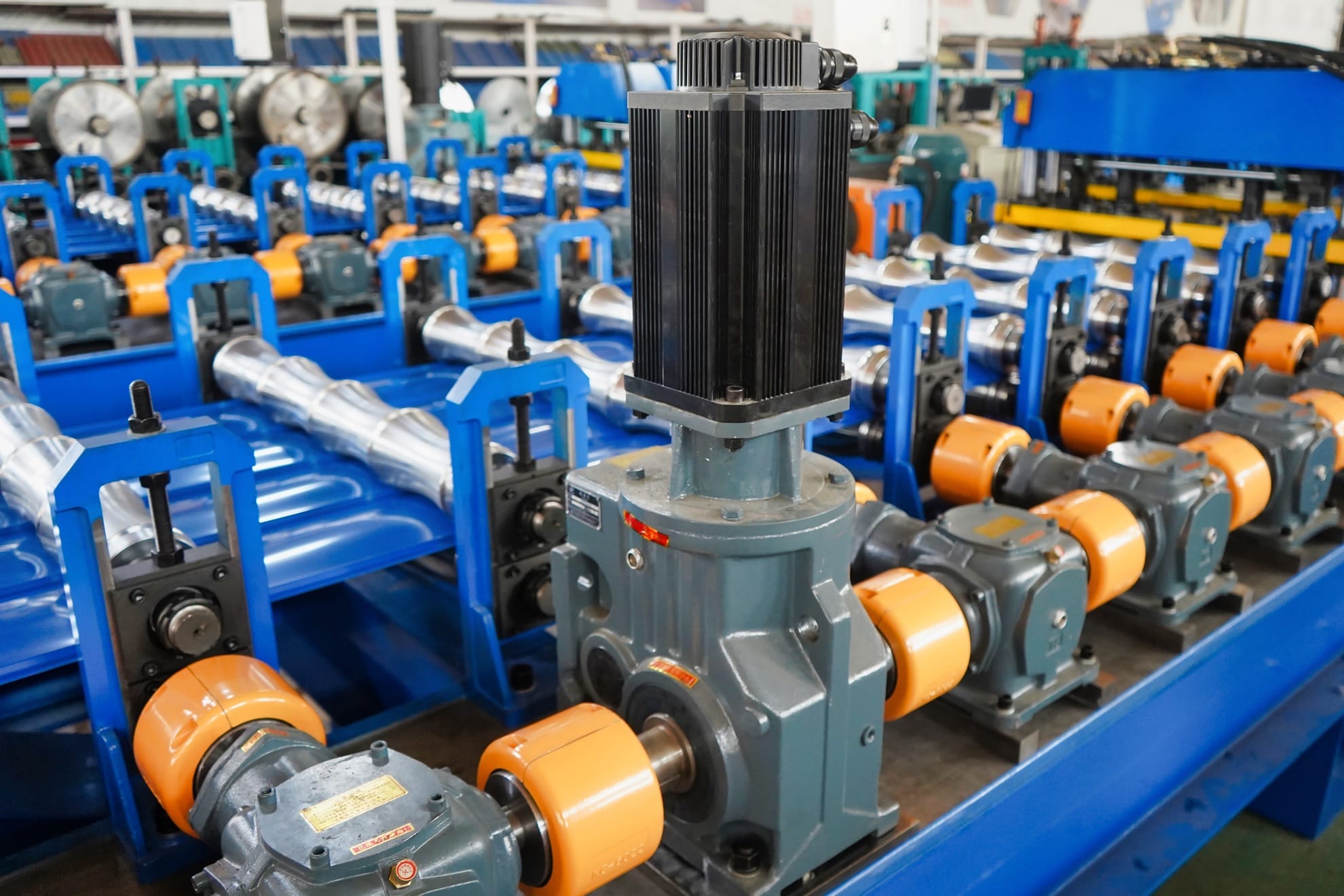 Automatic Glazed Tile Roll Forming Machine for Metal Roofing Sheets
