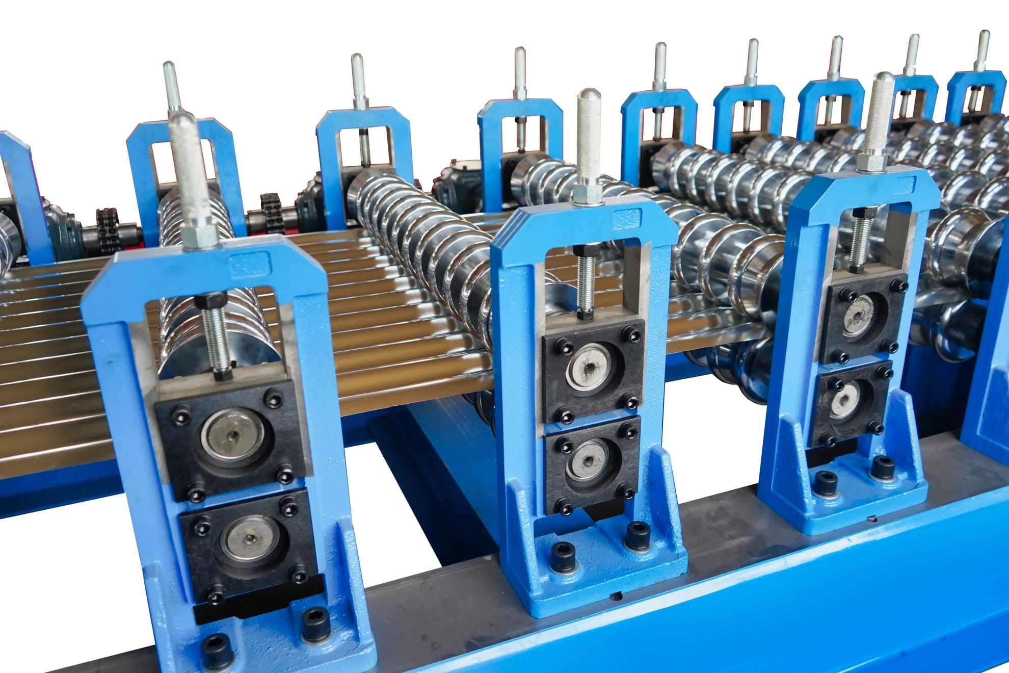 Corrugated Sheet Roll Forming Machine with PLC Touch Screen