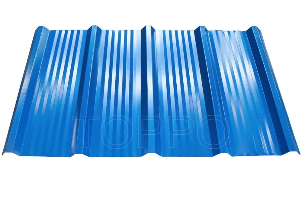 Touchscreen Controlled Trapezoidal Roll Forming Machine with Hydraulic Cutter