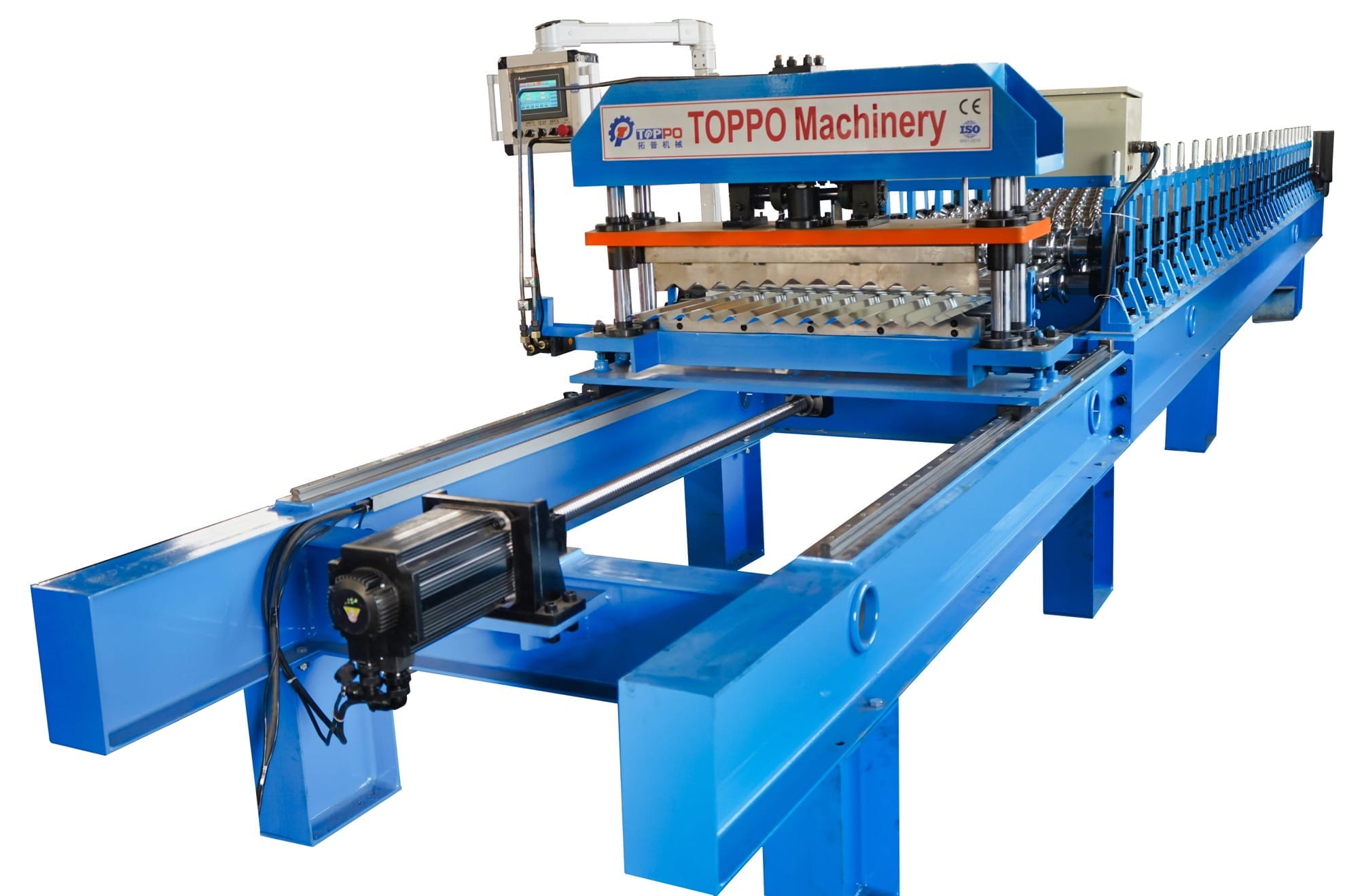 Corrugated G550 Roof Panel Roll Forming Machine