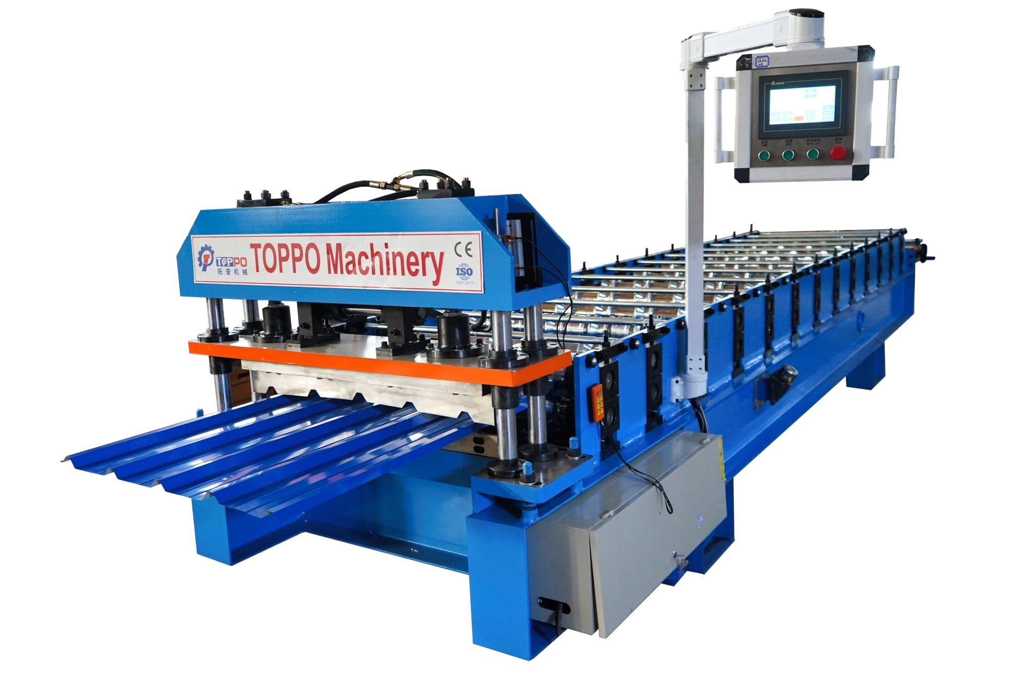 5-Rib Roof Panel Roll Forming Machine
