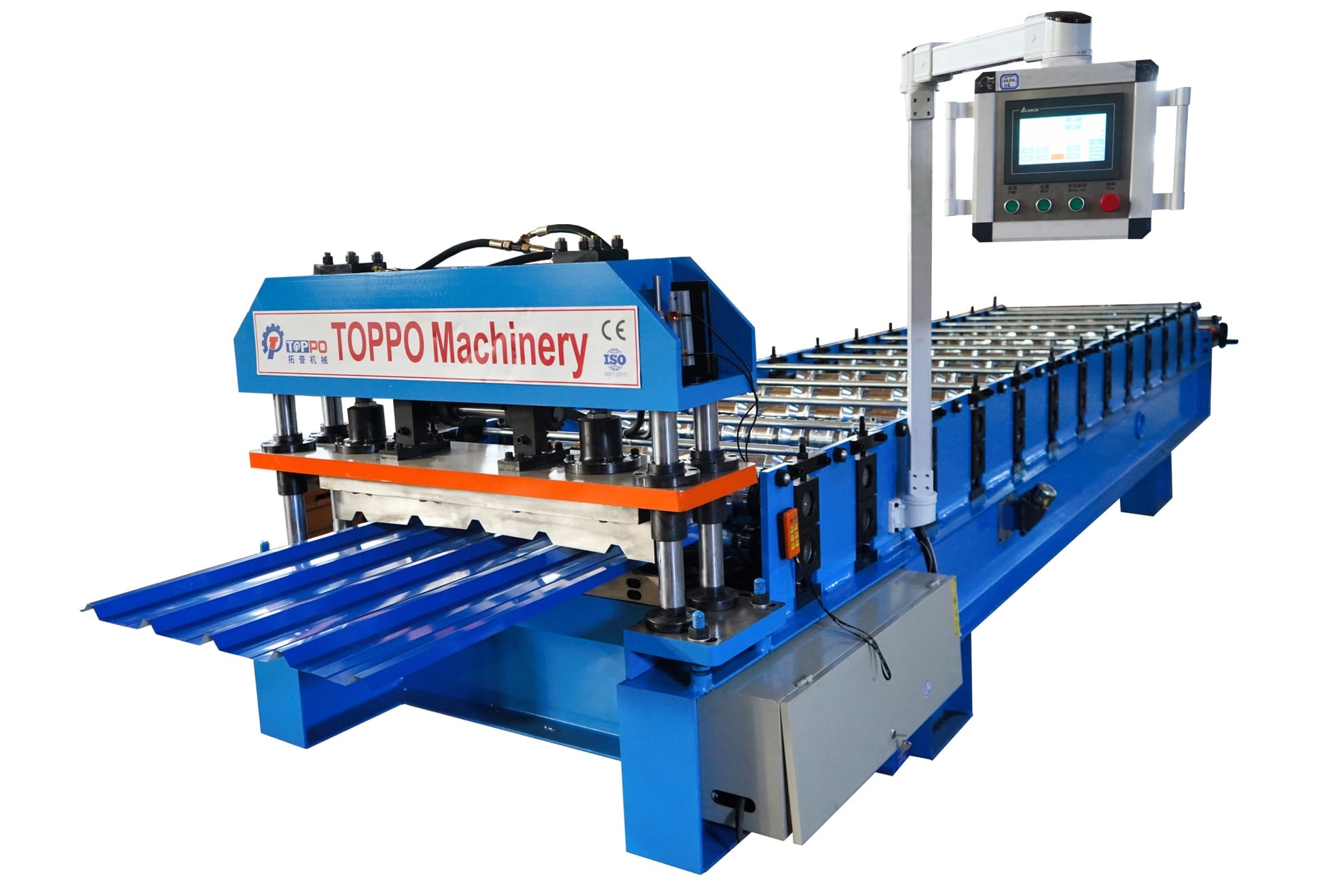 5-Rib Roof Panel Roll Forming Machine