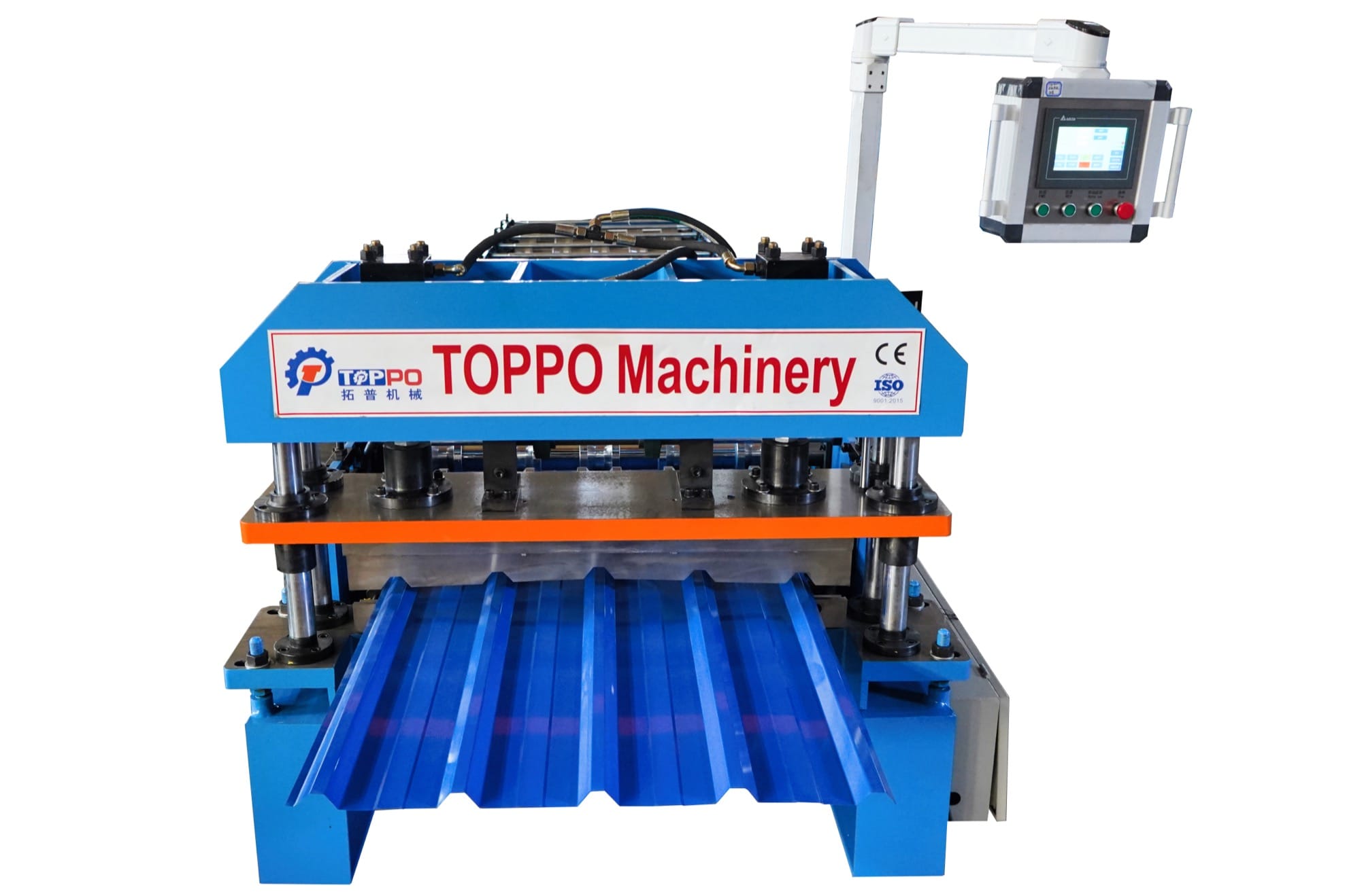 5-Rib Roof Panel Roll Forming Machine