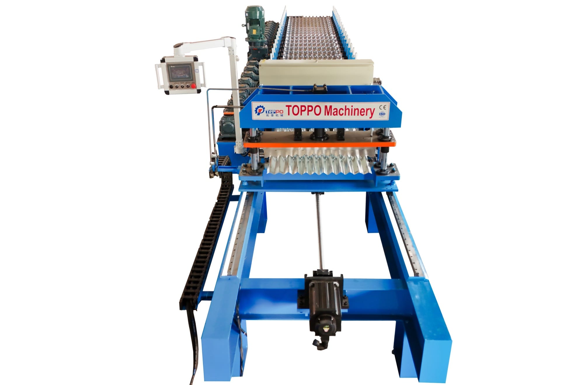 Corrugated G550 Roof Panel Roll Forming Machine