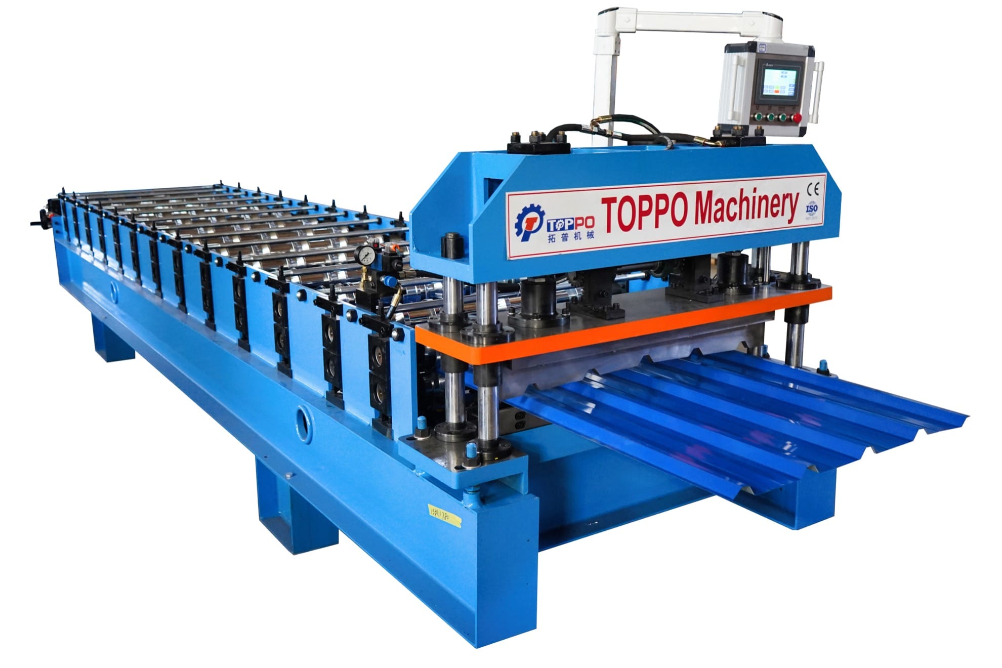 5-Rib Roof Panel Roll Forming Machine