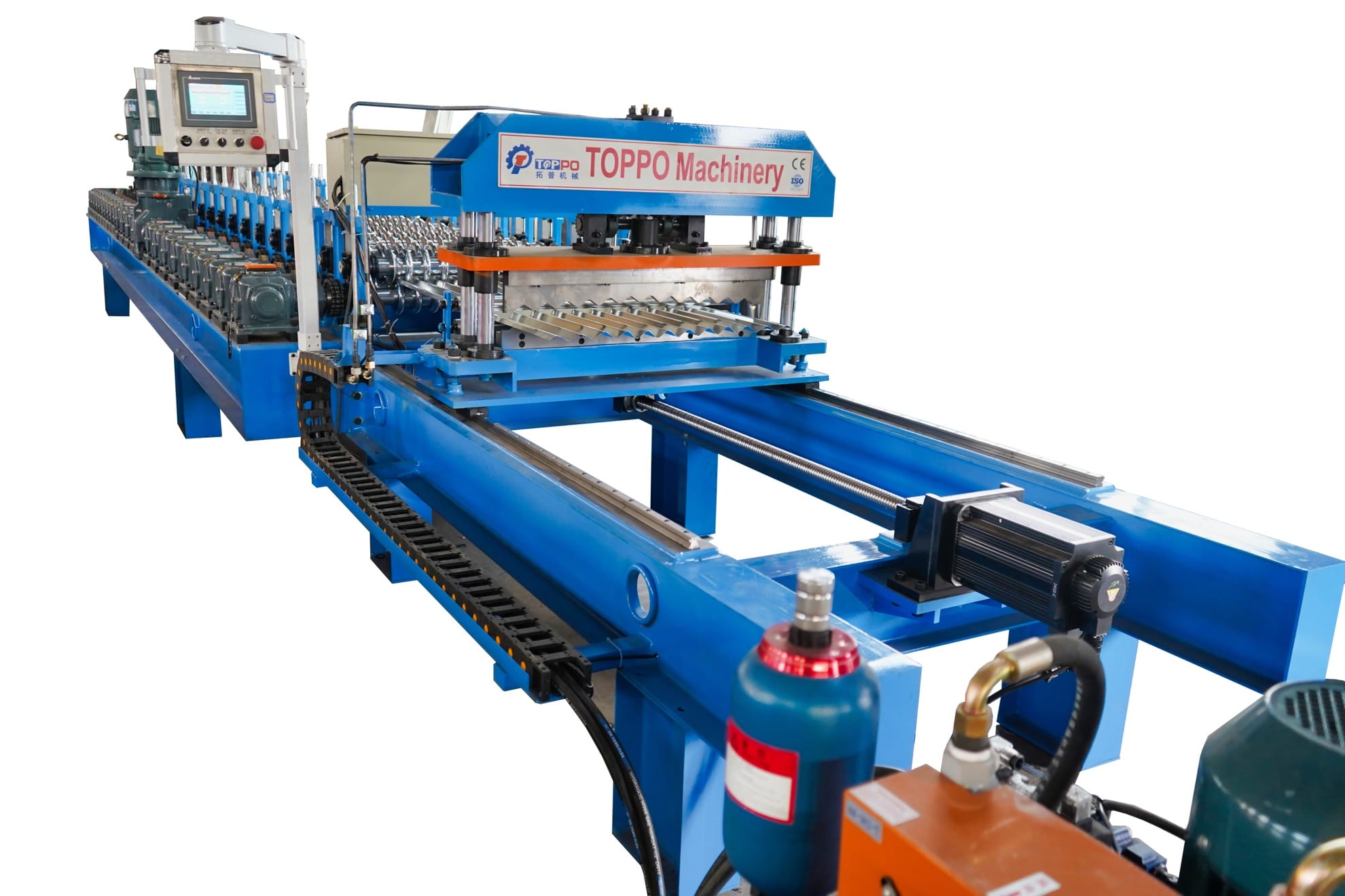Corrugated G550 Roof Panel Roll Forming Machine