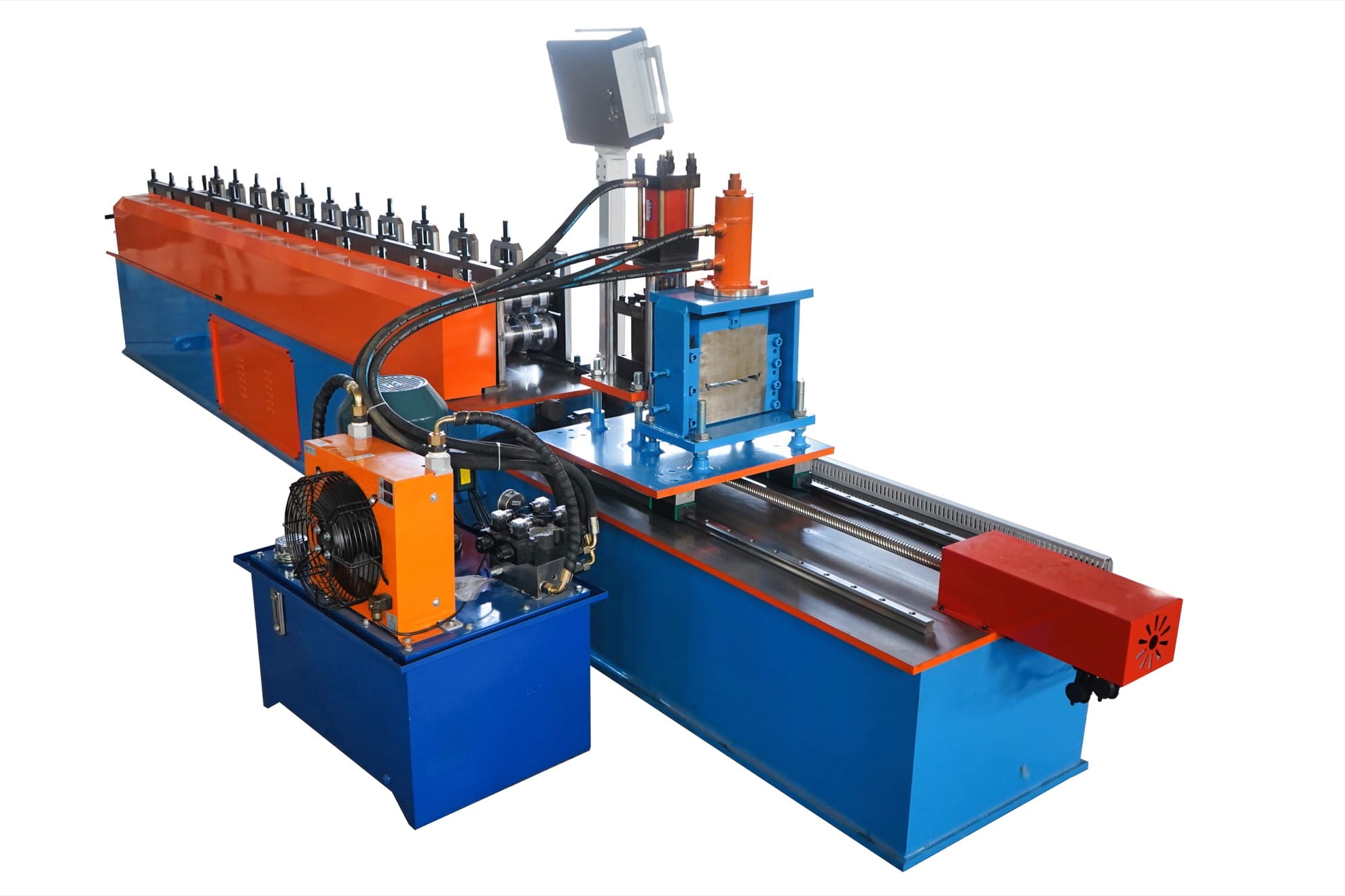 Keel Roll Forming Machine With Cutting Head