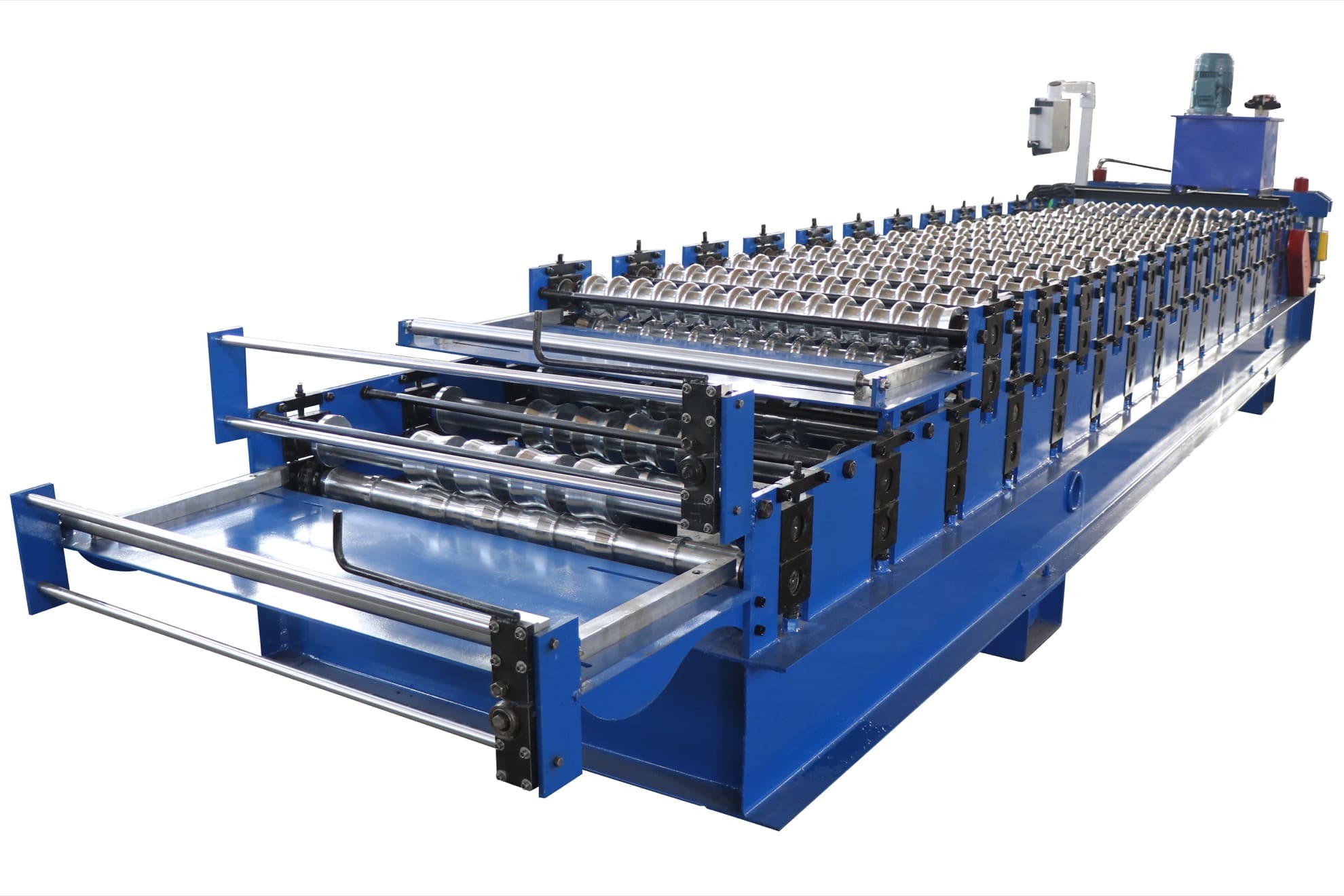 8P Hydraulic Roof Panel Roll Forming Machine
