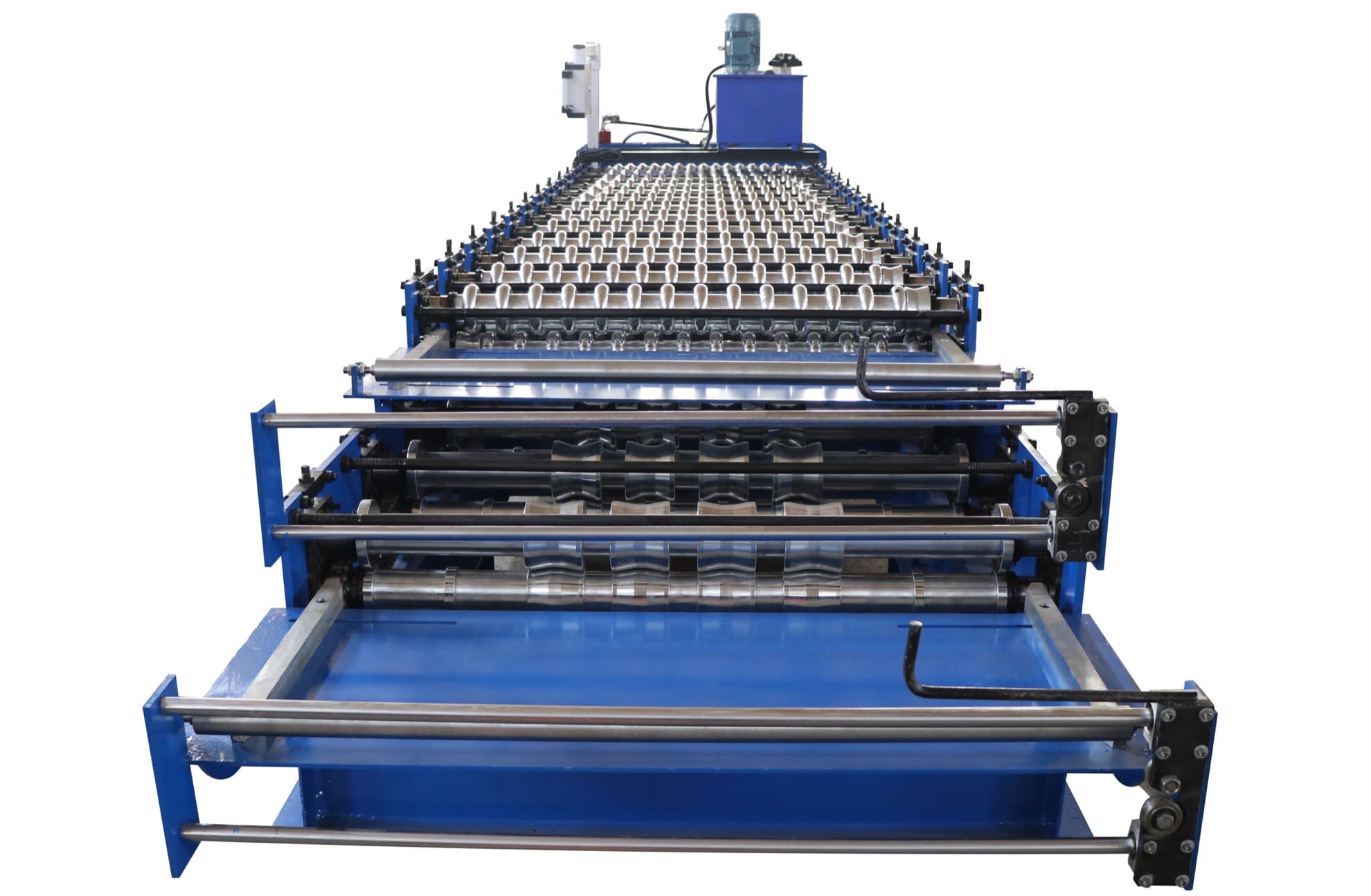 8P Hydraulic Roof Panel Roll Forming Machine