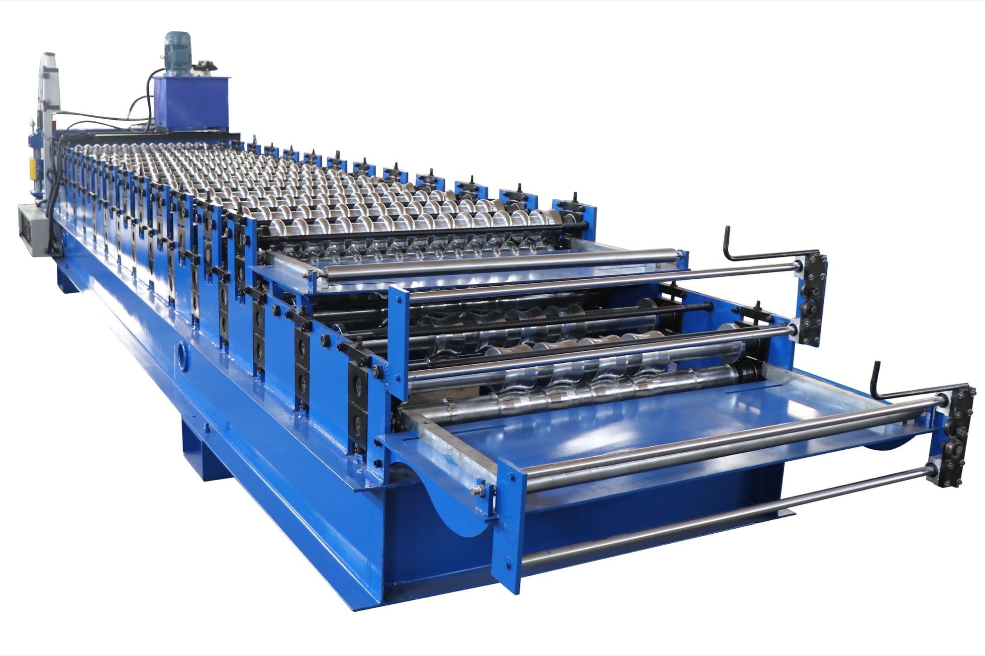 8P Hydraulic Roof Panel Roll Forming Machine