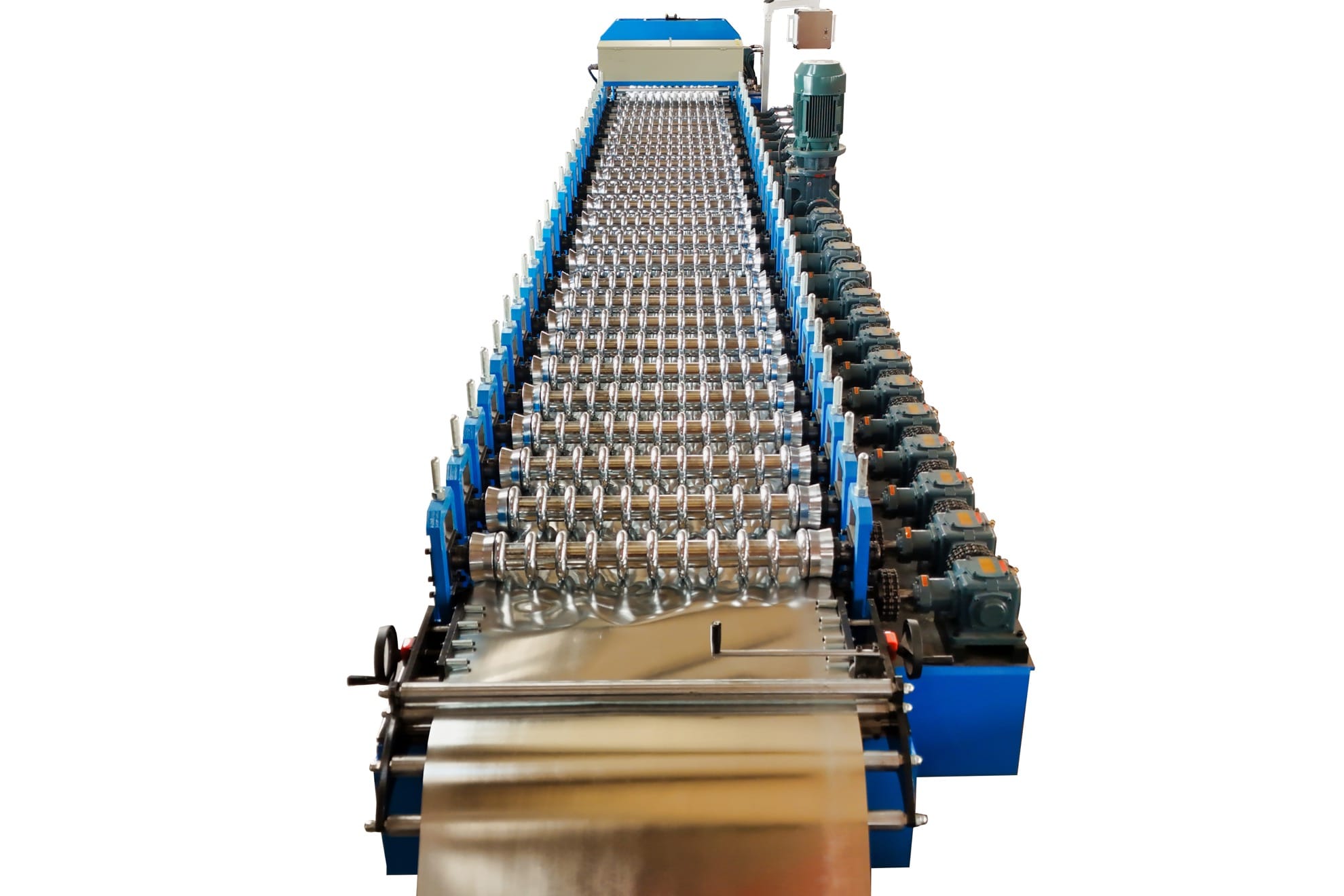 Corrugated G550 Roof Panel Roll Forming Machine