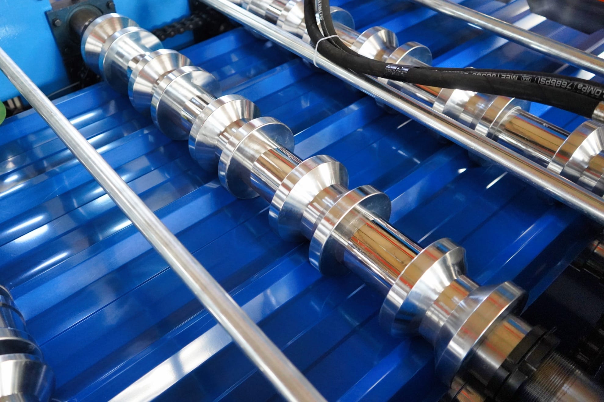5-Rib Roof Panel Roll Forming Machine