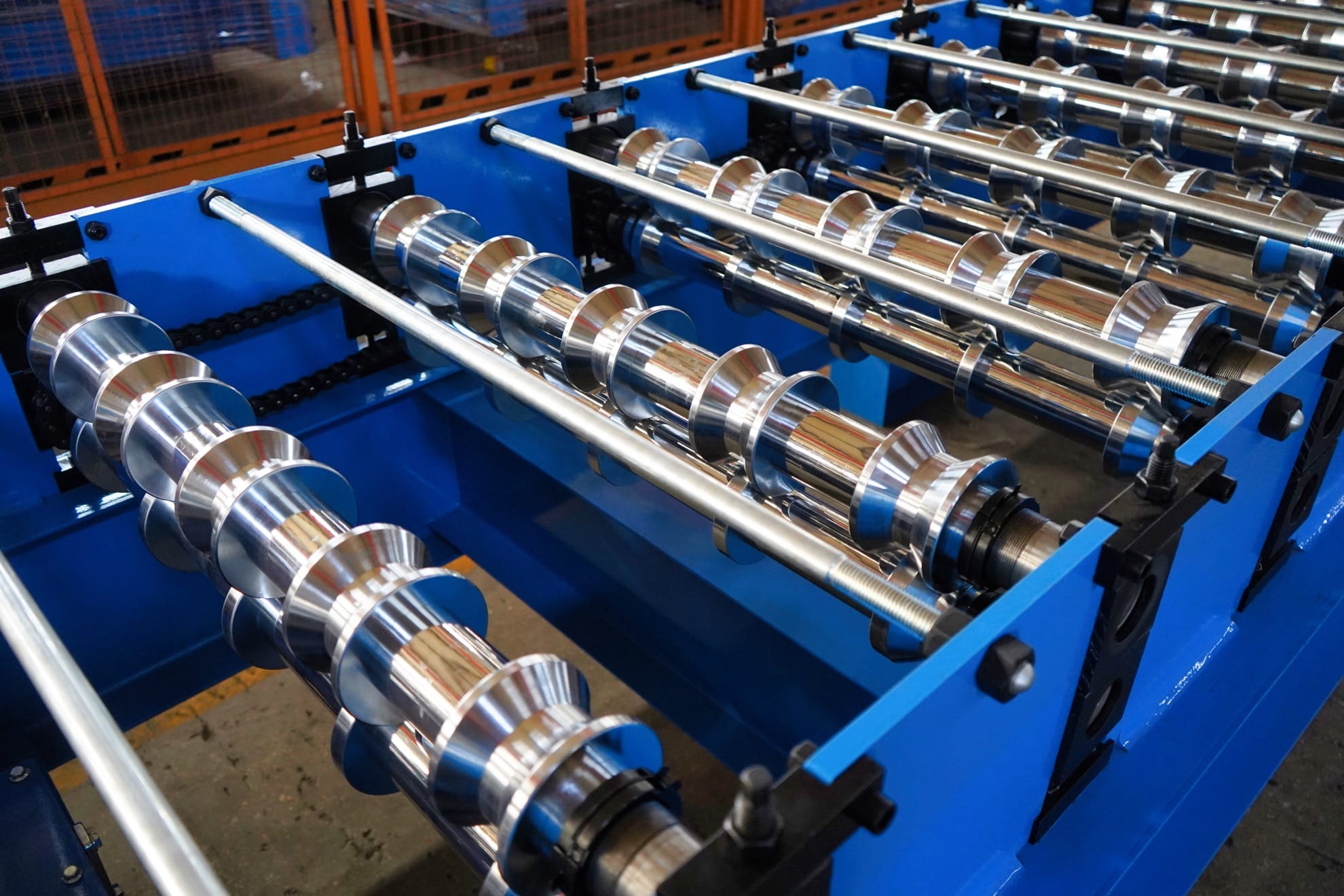 5-Rib Roof Panel Roll Forming Machine
