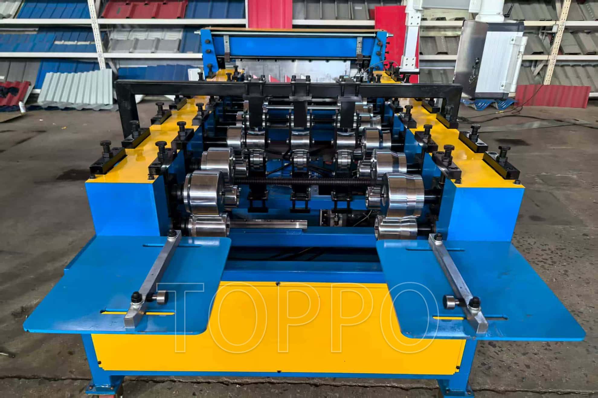Portable Automatic Standing Seam Metal Roof Panel Machine