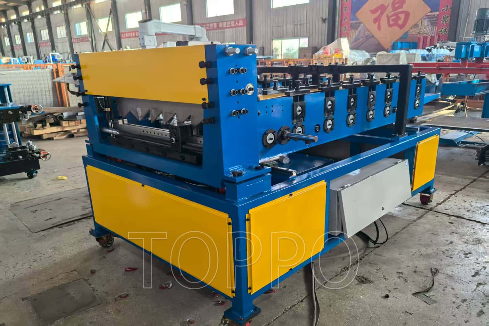 Portable Automatic Standing Seam Metal Roof Panel Machine