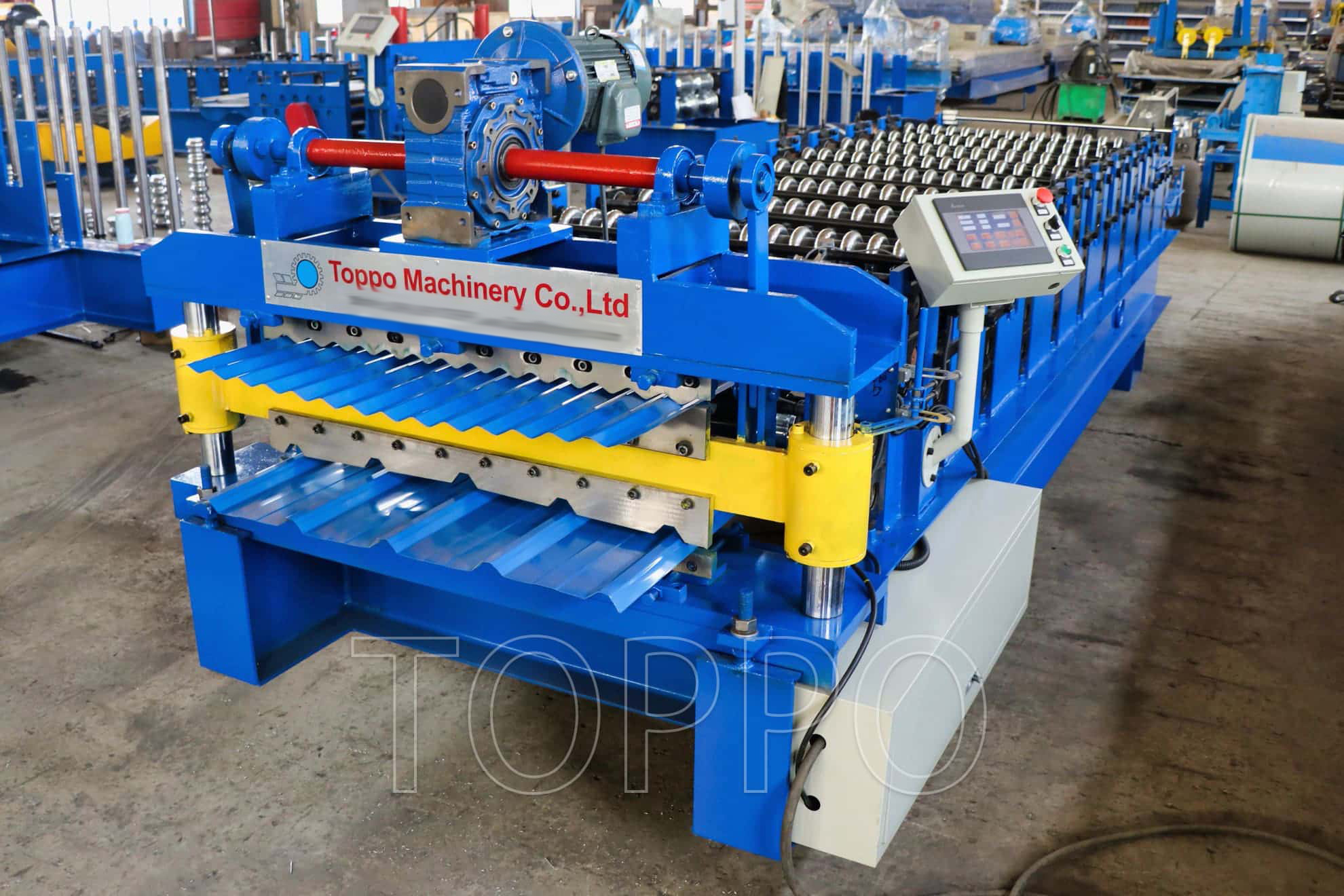 How Peruvian Roof Sheet Plants Streamline Operations with Roll Formers