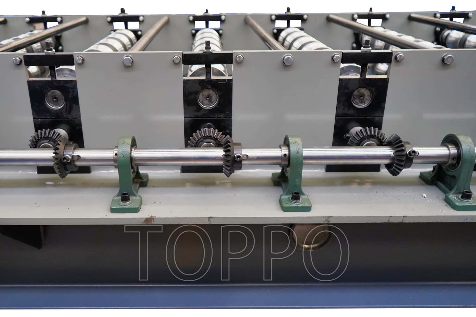 Automatic High-Speed PLC Control Bamboo Glazed Tile Cold Roll Forming Machine