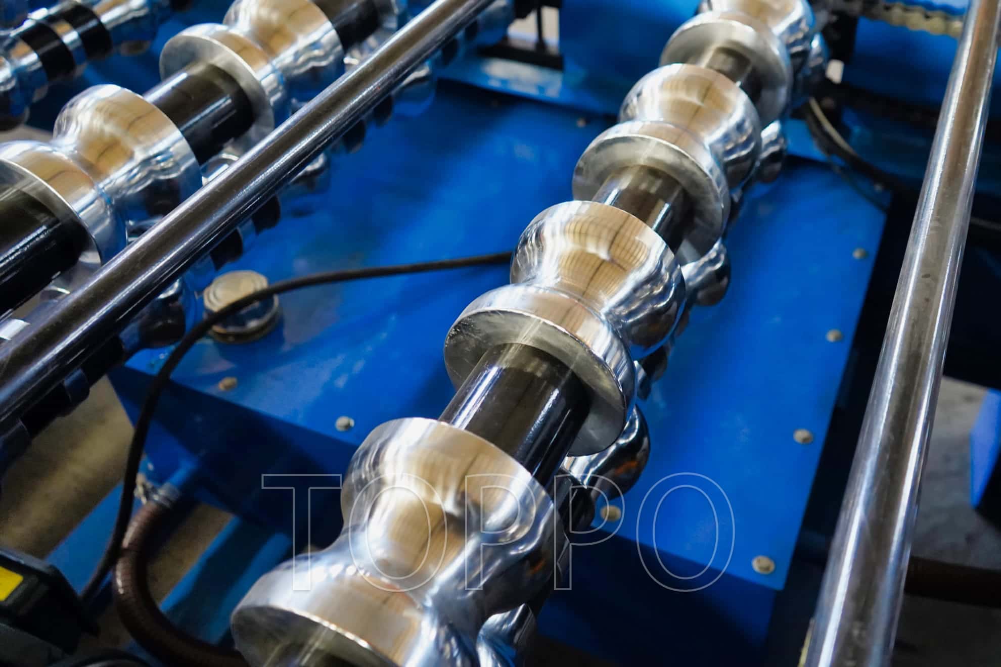 Automatic Glazed Tile Roll Forming Machine for Roofing Sheet Fabrication