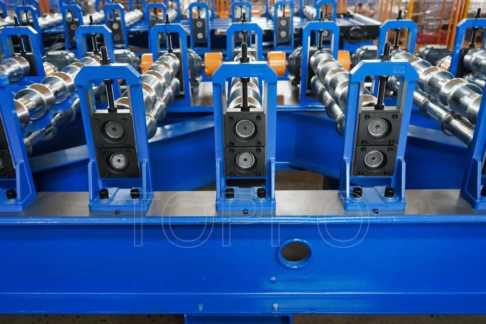 PLC Controlled Glazed Tile Roll Forming Machine for Roofing Sheets