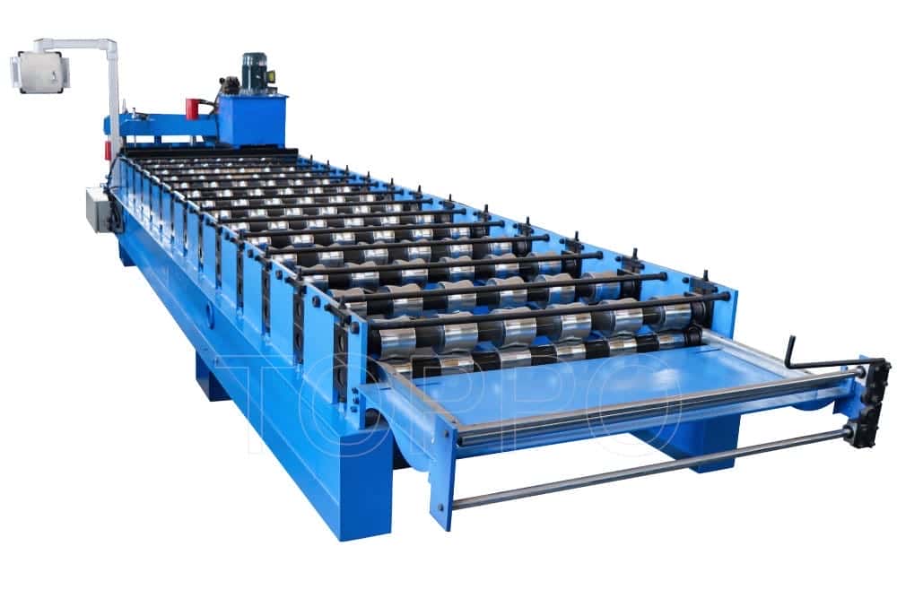 Full-Automatic Glazed Tile Roll Forming Machine with Delta PLC