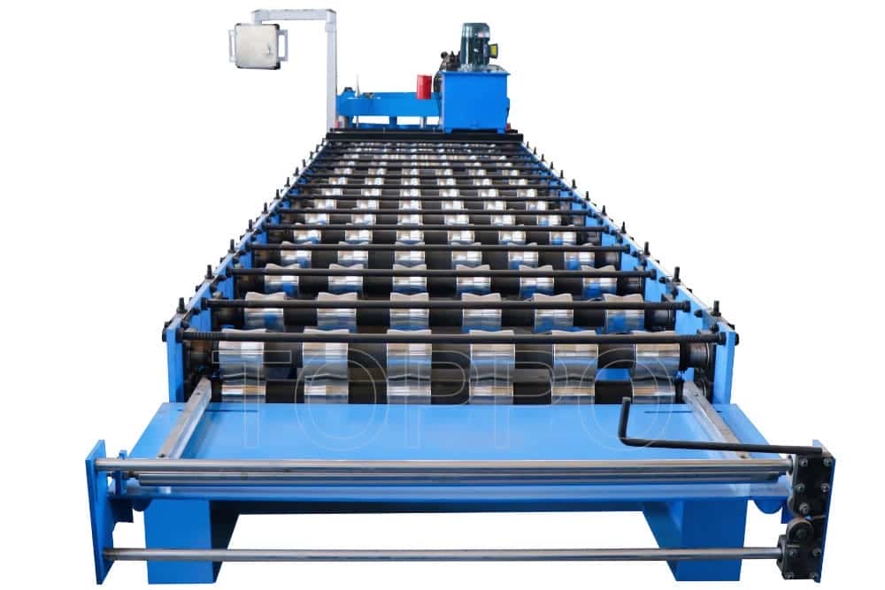 Full-Automatic Glazed Tile Roll Forming Machine with Delta PLC