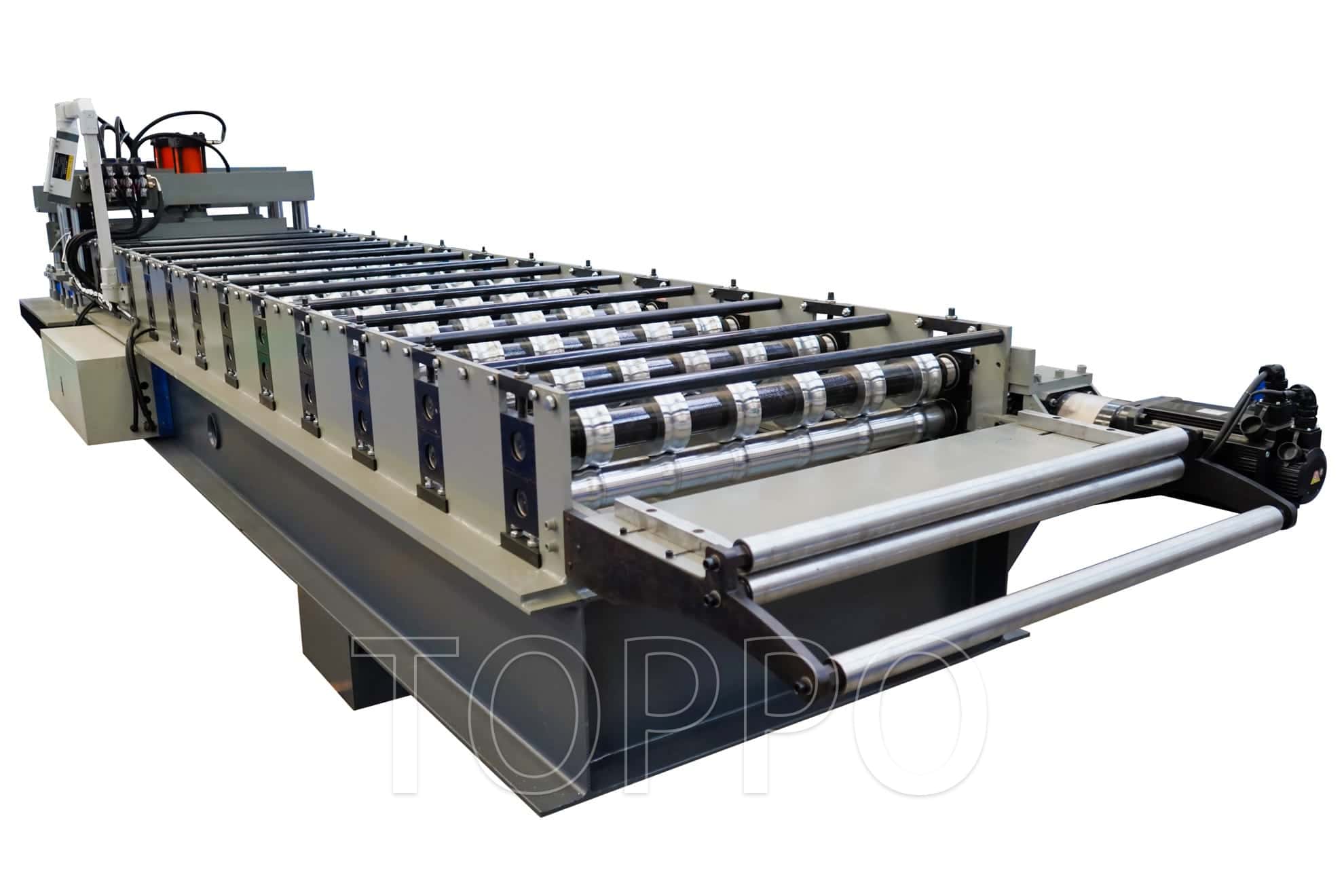 Automatic Glazed Tile Roll Forming Machine for Roofing