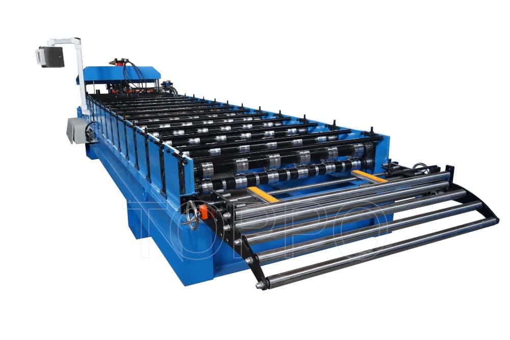 High Precision Glazed Tile Roll Forming Machine with Touchscreen Control