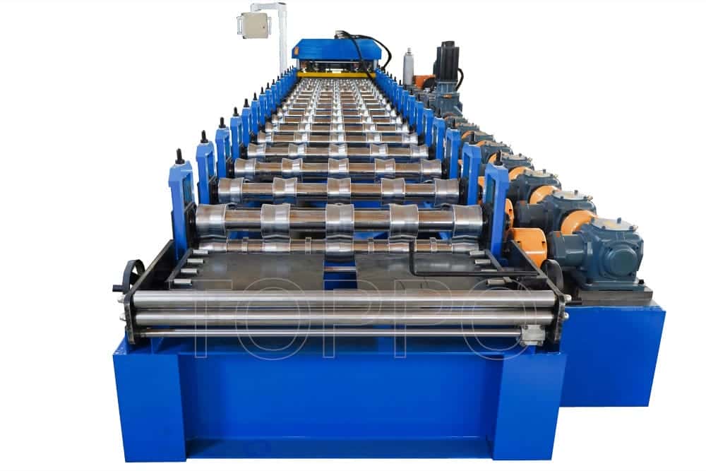 PLC Controlled Glazed Tile Roll Forming Machine for Roofing Sheets