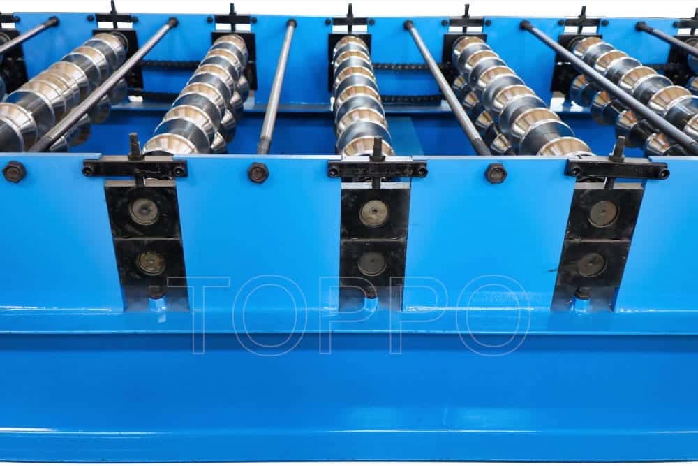Full-Automatic Glazed Tile Roll Forming Machine with Delta PLC
