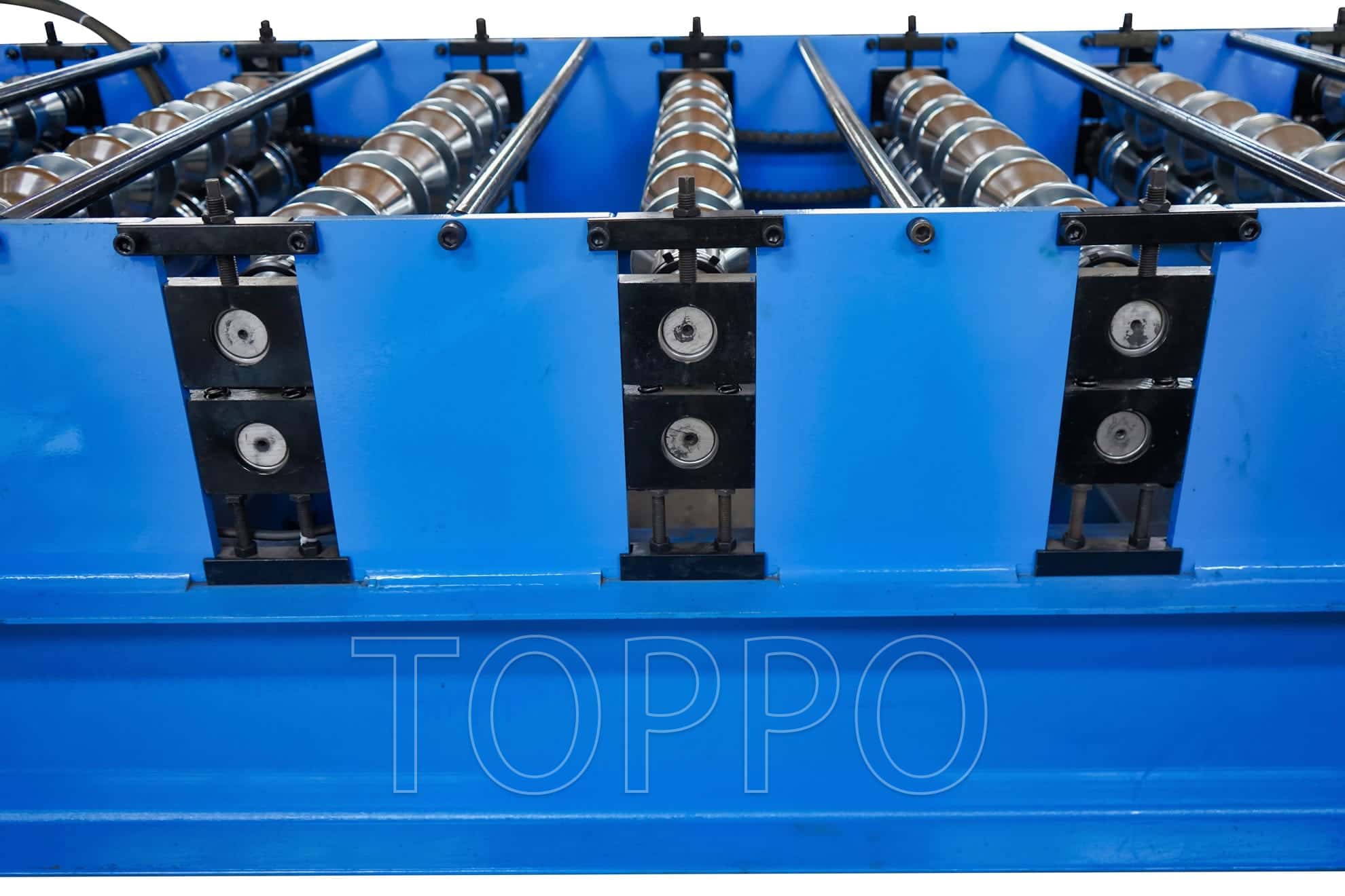 High-Speed Glazed Tile Roll Forming Machine with Touchscreen Control