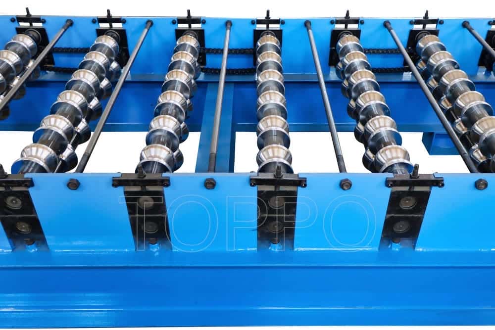 Full-Automatic Glazed Tile Roll Forming Machine with Delta PLC